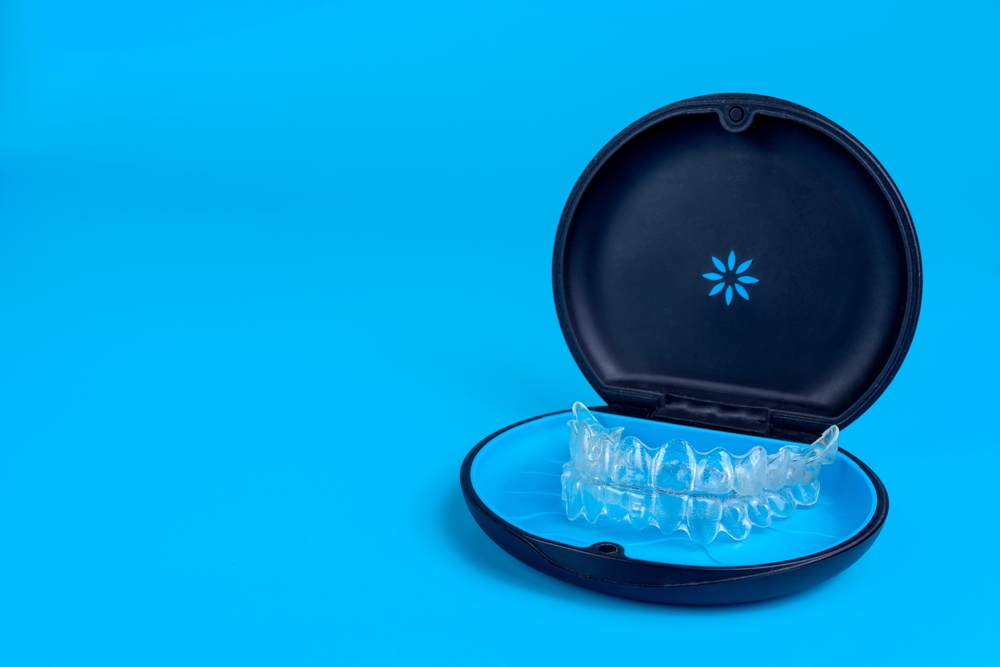 Invisalign clear aligners example